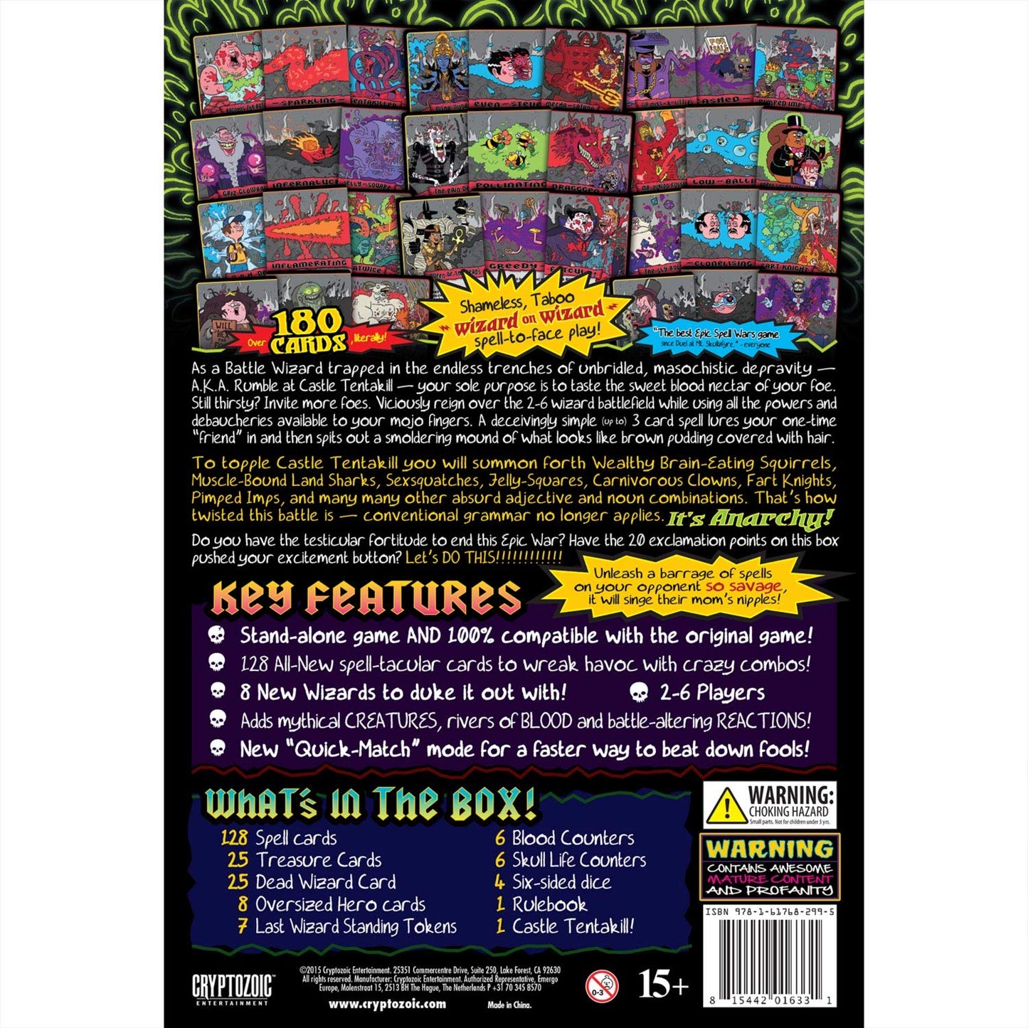 cryptozoic Entertainment cTZ01633 Epic Spell Wars II Rumble at castle Tent