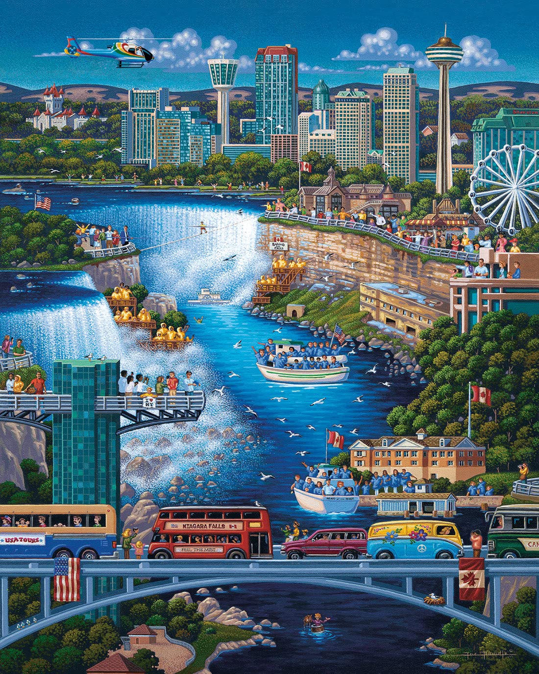 Niagara Falls 500Pc 16X20 Jigsaw Puzzle By Eric Dowdle