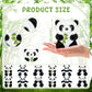 38 Pcs Adopt A Panda Party Favors Include 12 Mini Panda Stuffed Animals 12 Foldable Boxes 12 Adoption Cards 1 Adopt Sign 1 Fence