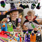 192PCS Halloween Party Favors Gift for Kids, 24 Pack Halloween Stationery Gift Set for Trick or Treat, Goody Bags Fillers Party