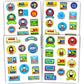 THOMAS & FRIENDS Reward Stickers - 200 Paper Stickers, Thomas the Train Design