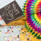Celly Party Mexican Star Pinata, 32 Inch Large Rainbow Pinata, Foldable Fiesta Decoration for Kids Birthday, Cinco de Mayo, Dia