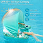 Jasonwell Pool Float with Canopy - Inflatable Pool Floaties mature-themed Floating Pool Chair Lounge Floats for Swimming Pool Water Chair Pool Lounger with Cup Holders Pool Toy Party Floaty for mature-themeds