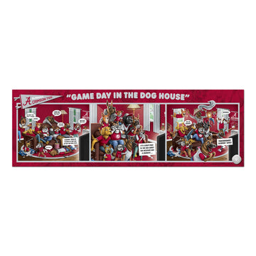 Youthefan Ncaa Alabama Crimson Tide Game Day In The Dog House 1000Pc Puzzle