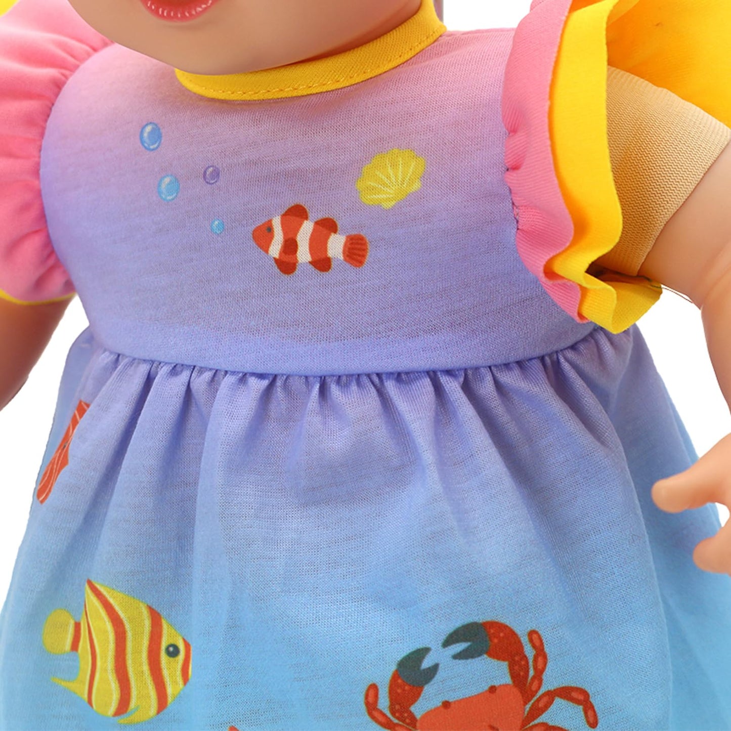 6 Pack Doll Clothes For 13-16 Inch Baby Dolls, Dress For 13-16 Inches Dolls, Compatible With Toy Jc, Toy Manhattan, Toy Doug Melissa