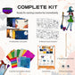 Foil Fun - No Mess Art for Kids, Foil Craft Kits & Fun Supplies, DIY Creative Activity for Holiday Gatherings, Friend Parties, Q