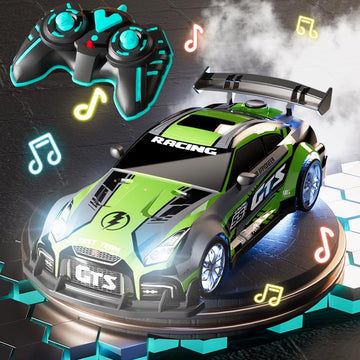 Vehifomo Rc Drift Car 2.4Ghz 1:16 Scale Remote Control Cars Vehicle With Bodylight &Spray &Music, Remote Control Cars For Kids B