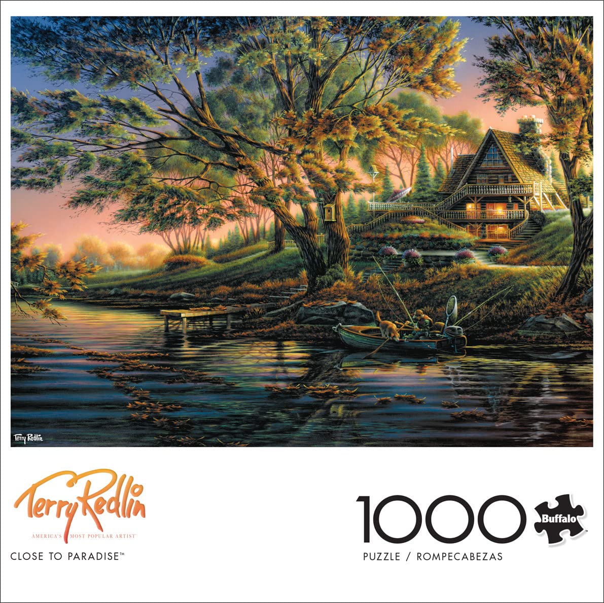 Buffalo Games - Terry Redlin - Close To Paradise - 1000 Piece Jigsaw Puzzle For Adults -Challenging Puzzle Perfect For Game Nights - Finished Size Is 26.75 X 19.75