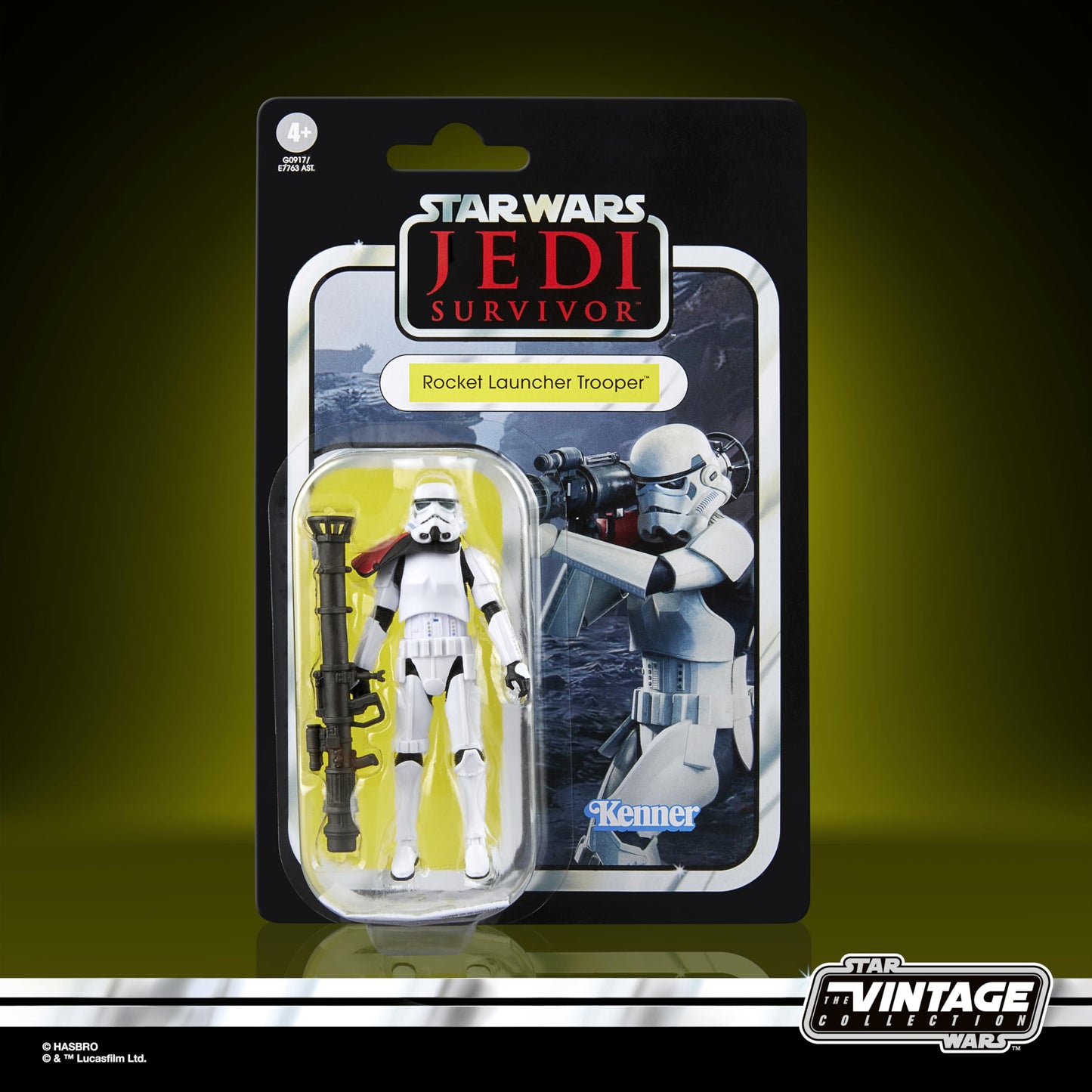 STAR WARS The Vintage Collection Rocket Launcher Trooper  Jedi: Survivor enhanced 3.75 Inch Collectible Action Figure