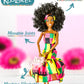 KOOLOREZ: Maribel - Our Queens Black Doll Set - Brown/Black Afro Doll w/Movable Joints - Lovely 12.5 Dark Skin & Diversity Dolls - Vinyl Dolls for Girls with African Heritage Style Outfit