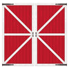 Beistle Barn Door Props Party Accessory - 1 Piece, Multi Color, Plastic, Model 52068
