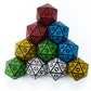SmartDealsPro 10-Pack 20 Sided Dice D20 Polyhedral Dice for DND RPG MTG Table Game (Color 9)