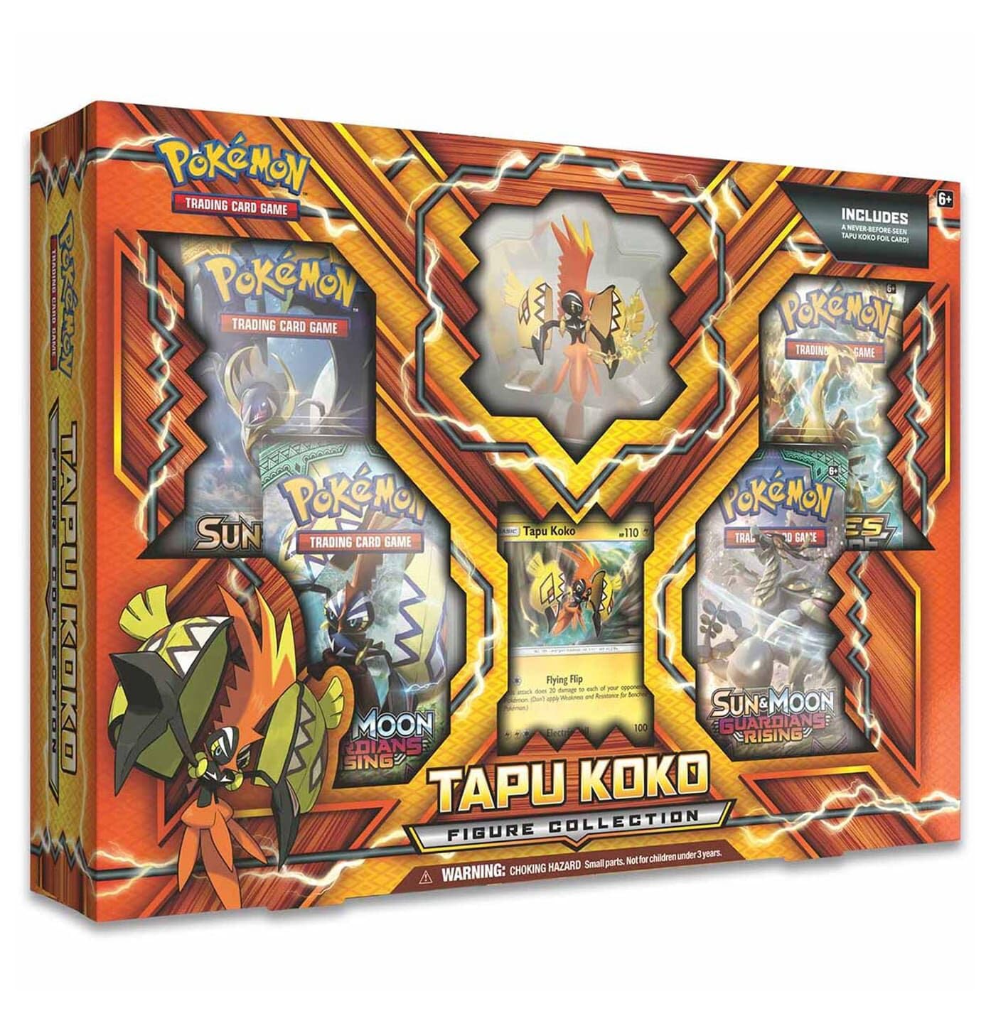 Pokemon Tcg: Tapu Koko Figure Collection Card Game