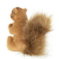Bearington Collection Copper Plush Squirrel Stuffed Animal, 7 Inch