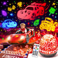 PIKOY Toy Cars Toys | 6HD Films+15 Sounds+31 Colors+Remote Control+360Rotating | Cars for Toddlers 1-3 Toy Cars for Boys Age 4-7