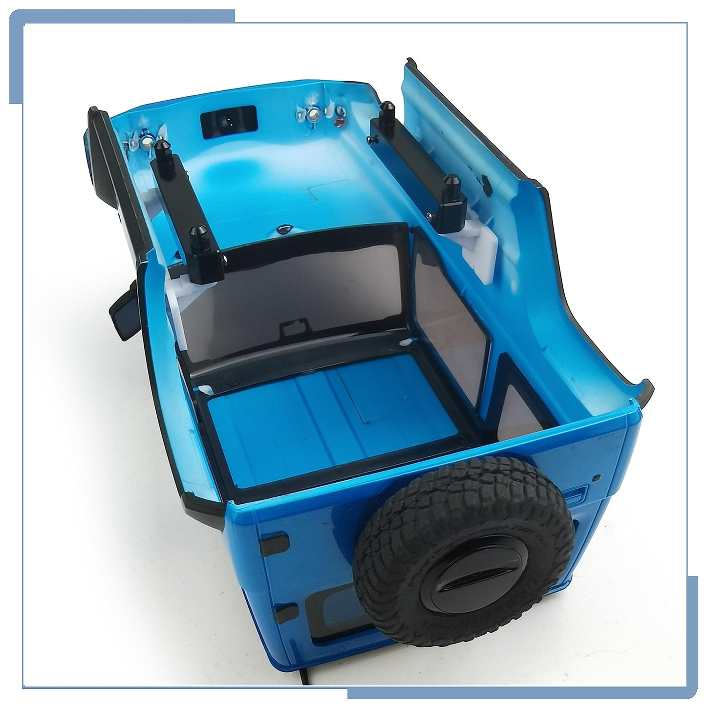 Zolikar RC Aluminum Alloy Raise Body Shell Mount for Kyosho Mini Z 4x4 1/18 Scale Jimny 1/24 Scale Wrangler