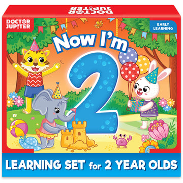 Doctor Jupiter Now I Am 2 | Educational Learning Toy For 2 Year Olds | Birthday Gift Ideas For Boys & Girls Ages 2+ | Preschool