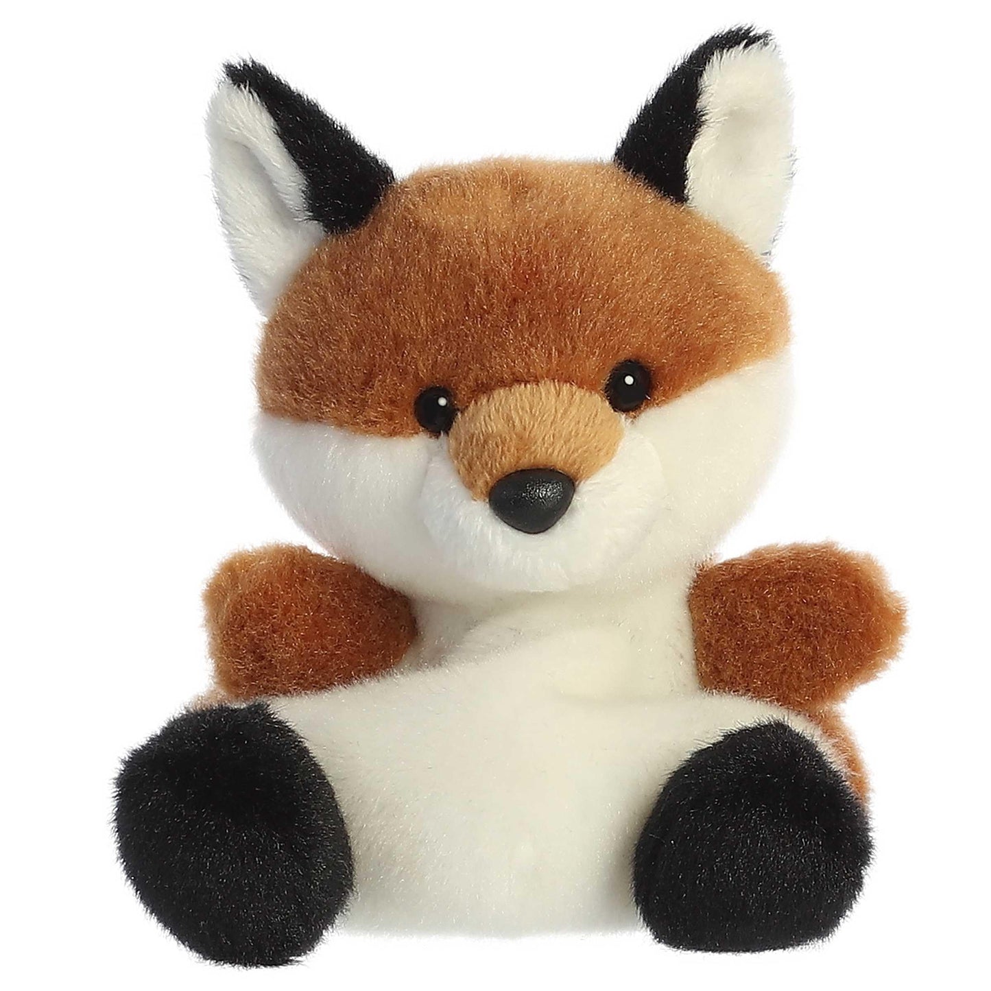 Aurora® Mini Sly Fox™ Stuffed Animal - Brown Plush Toy for Kids & Collectors - 4.5 Inches, Polyester Material