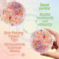 1Pcs Non-Sticky Skin Picking Fidget Toys, Silicone Picking Sensory Pick Fidget Pad, Skin Picking Pocket Pads To Pick Dig And Pee