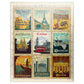 MyPuzzle Europe Travel  Collage  Vintage Poster - enhanced 100 Piece Jigsaw Puzzle for mature-themeds