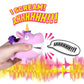 Hog Wild Scream-O Unicorn Toy - Hilarious Squeezing Cheeks Sound - Small - Plastic - Age 4+ - Colorful Unicorn Design