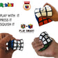 Rubik's Cube 3 Piece Gift Set | Squishy Cube, Infinity Cube, Spin Cublet | One Size, Red, Model 91400, Plastic