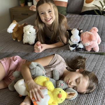 MaoGoLan Stuffed Farm Animal in Bulk Farm Animal Party Favors  6 Pack Plush Toy Bundle for Kids Toddlers Girls Boys Christmas Valentine's Day Easter Birthday Decorations