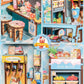 CUTEBEE Book Nook Kit  DIY Miniature House Kits for mature-themed and Teens  Dollhouse Booknook Tiny House  Bookshelf 3D Wooden Puzzle  DIY Craft Gifts for Family and Friends (Bella's Ice Cream)