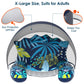 Inflatable Pool Floats Adult With Canopy, Xl Pool Chair Lounge Float Raft Heavy Duty With Sun Shade Cover, Cup Holders, Water Po