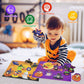 2Pcs Halloween Wooden Peg Puzzles, Halloween Toys For Toddlers Educational Puzzle Kids Halloween Party Favors Halloween Basket S