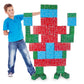 Cardboard Building Block, Exercise N Play 40Pcs Extra-Thick Jumbo Giant Building Blocks In 3 Sizes For Kids