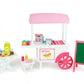 Playtime By Eimmie 18 Inch Doll Furniture - Hot Dog Food Cart And Dolls Accessories - Wooden Playsets - Fits American, Generation, My Life & Similar 14”-18” Girl Dolls Stuff - Girls Toys