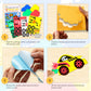 Vkpi 4 Pieces Eva Foam Art Crafts Gift Kit, Creative Make Your Own Racing Cars, Cartoon Paper Craft Projects For Kids Ages 4+ To