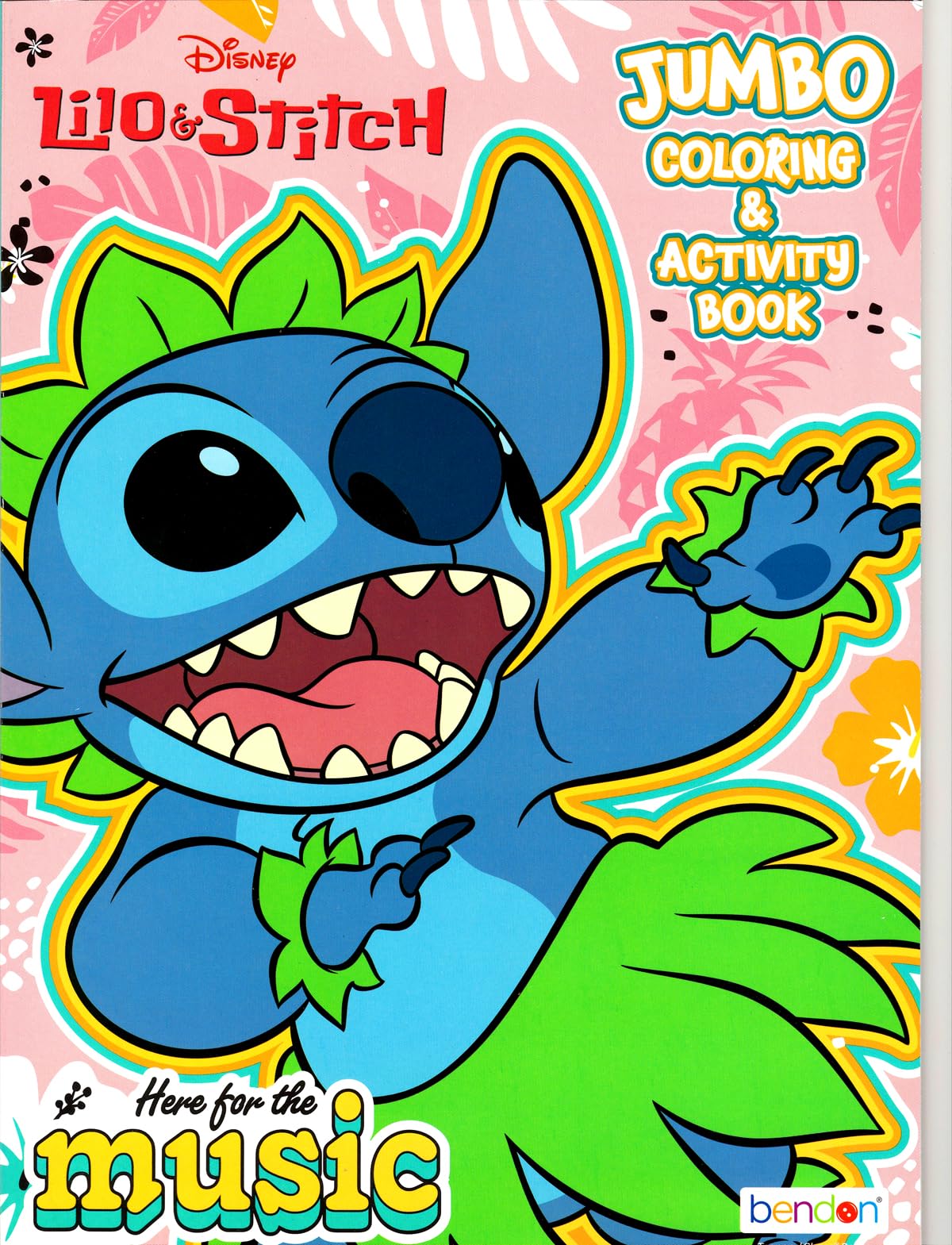 Bendon Disney Lilo and Stitch Coloring Activity Book & Sticker Set for Kids - Bundle-Stitch