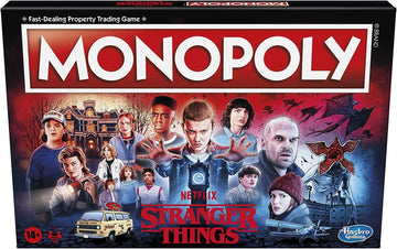 MONOPOLY: Netflix Stranger Things Edition Board Game for Adults and Teens Ages 14+, Game for 2-6 Players, Inspired by Stranger T