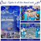 100 Pcs Link Balloon Linking Balloon Latex Linkable Balloons Connected Wedding Party Decoration (Dark Blue, 10 Inch)