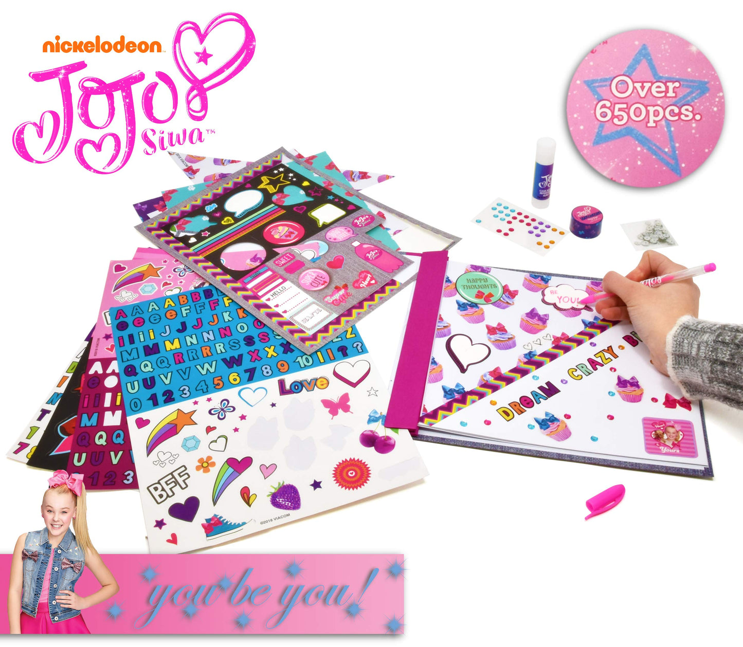 Jojo Siwa Scrapbook Set in Box