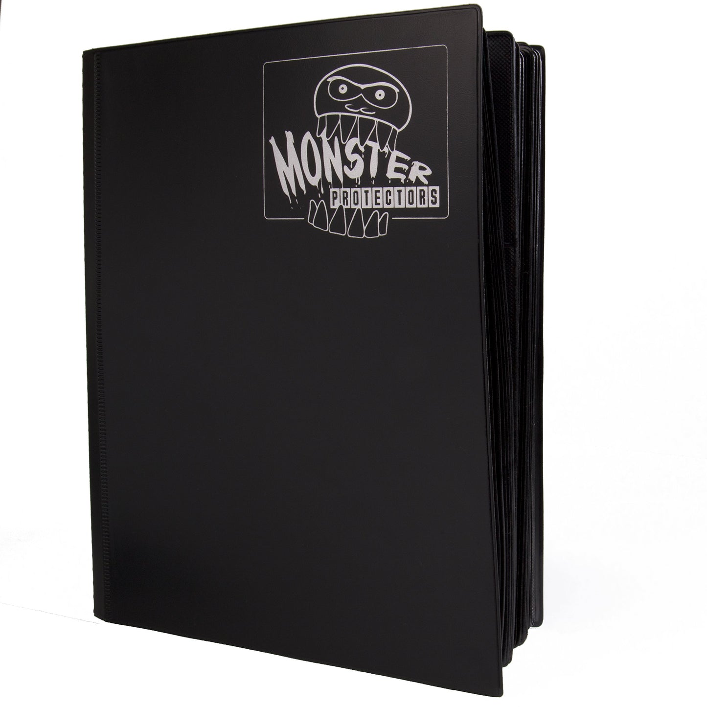Monster Protectors XL Trading Card Binder - Hard Cover Black, Holds 720 Cards, Anti-Theft & Anti-Drop, Model 63737