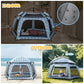 Funsland Baby Playpen Pop-Up Tent - Outdoor & Indoor Play Tent For Beach With Canopy Travel Bag Portable Play Yard For Babies & Toddlers (Ocean)