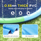 Kids Non Slip Splash Pad -79in Outdoor Sprinkler Play Mat, Dog and Kids Water Toys, Garden Lawn Pool Mat, Summer Outdoor Water T