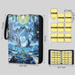 EYEGLEAM Card Binder for MTG/TCG 9 Pocket Trading Card Binder for YGO/PTCG Holds 720 Cards Collector Card Album for Standard Game Cards Toys Gifts(Blue)