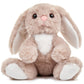 Bearington Collection Lil’ Boomer Taupe And White Plush Stuffed Animal Bunny Rabbit, Adorable, Soft And Cuddly, Great Gift For Kids Of All Ages, Birthdays, Holidays And Special Occasions, 6 Inches
