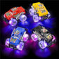 ArtCreativity Light Up Monster Trucks for Boys and Girls, Toy Truck Set of 2, Monster Trucks for Boys 3-6 Years Old, Toddler Mon