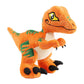 Tcbunny Baby Dinosaur 12' Bedtime Stuffed Animal Plush Toy, Kid'S Gifts For Boys, Girls, Birthday, Valentine, Christmas, Veliciraptor - Orange