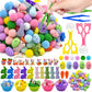 196 Pcs Easter Sensory Bin Filler Bunny Egg Carrot Flower Counting Sorting Sensory Bin Items Fine Motor Easter Counts For Spring