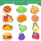 Magnetic Puzzles For Kids Ages 1-3, Travel Toddler Puzzles Ages 2-4 Year, Food Activities Toy For Boys & Girls 3-5 Yo - Learning