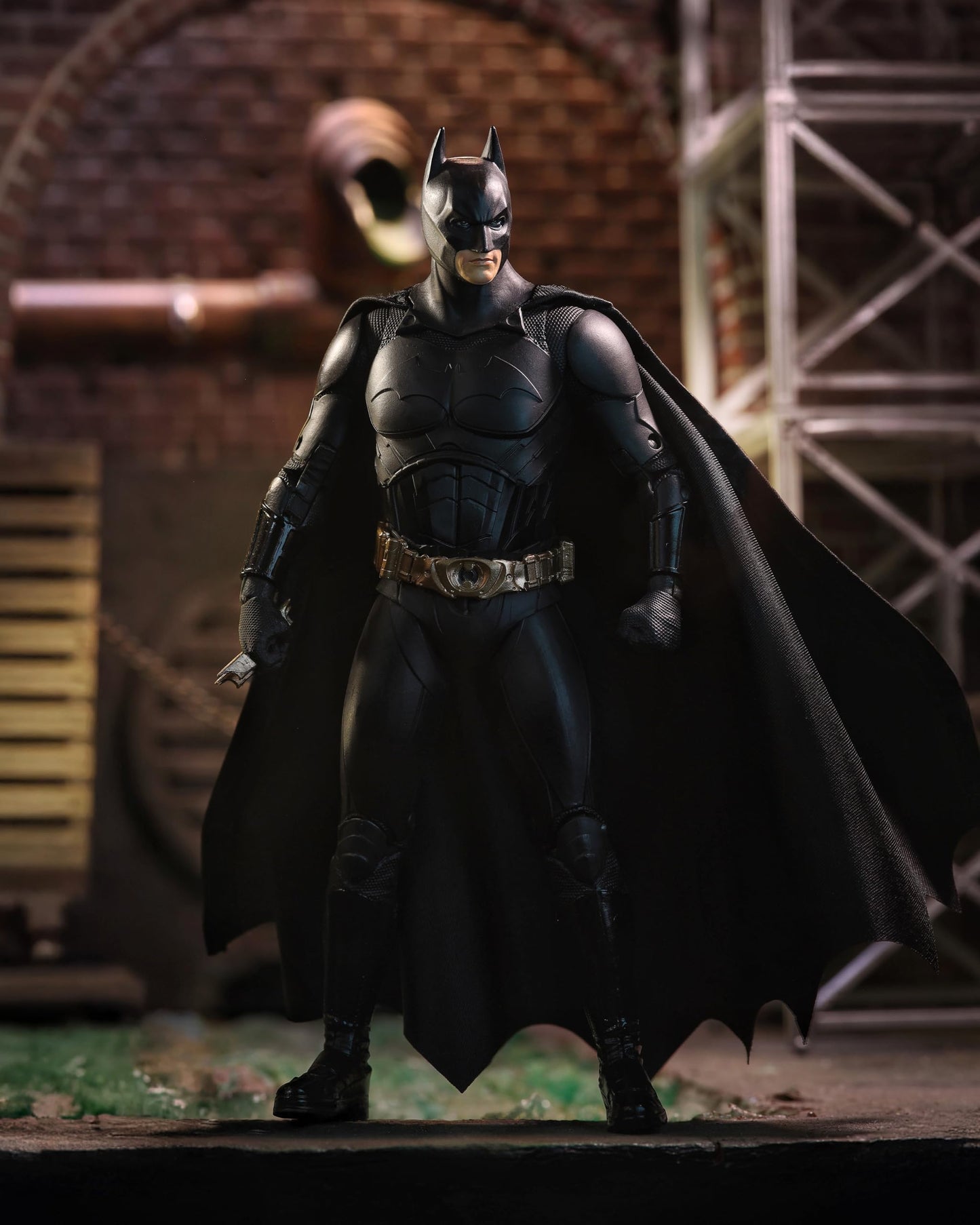 McFarlane Toys DC Multiverse Batman Begins 7" Action Figure - Multicolor, Plastic, Model 17302