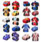 Onest 10 Pieces Mini Robots Car Toys Toddler Small Hero Action Figures Push Go Rescue Vehicle Playset Boys Little Car Bots For Kids Christmas Birthday Party Gift