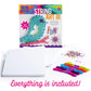 Craft-tastic DIY String Art Kit for Kids - Bird Series, Foam, Multi, Model CTE40-V2T, Includes 3 Fun Projects