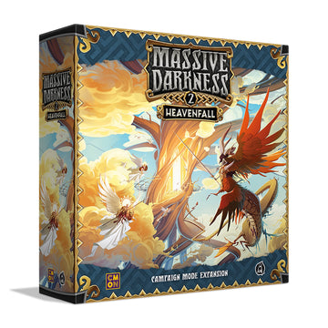 Massive Darkness 2 Heavenfall Board Game Expansion | Tabletop Miniatures Game | Cooperative Strategy Game for Adults and Teens |